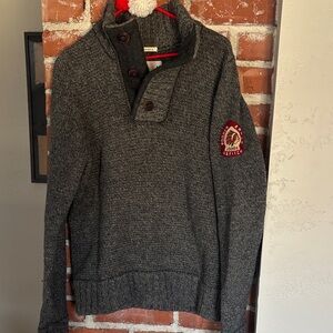 Vintage Abercrombie & Fitch funnel neck sweater